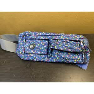Waterfly Utility Lightweight Water Resistant Fanny Pack Belt Bag Colorful Floral